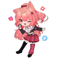 Socials Chibi - @ishuushii