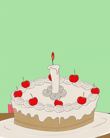 MiChu & Birthday Cake Fanart - Necromaru